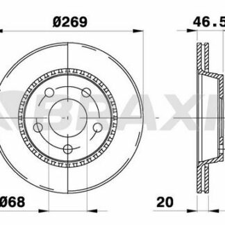 ARKA FREN DISK AYNASI AUDI A8 100 S8 2.8E 3.7I 4.2I