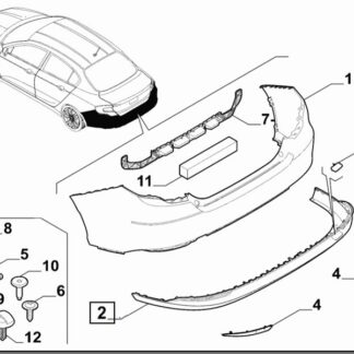 ARKA TAMPON BRAKETI FIAT EGEA