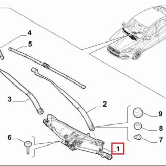 ON SILECEK MEKANIZMASI MOTORSUZ EGEA 15>