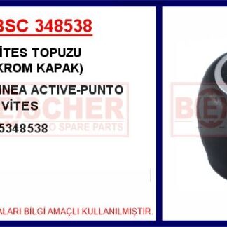VITES TOPUZU LINEA ACTIVE-PUNTO (KROM KAPAK) 5 VITES
