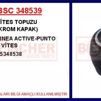 VITES TOPUZU LINEA ACTIVE-PUNTO (KROM KAPAK) 6 VITES
