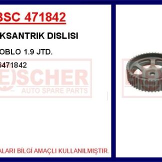 EKSANTRIK DISLISI FİAT BRAVA (182_) 1.9 JTD 00>01 / BRAVA (182_) 1.9 JTD 105 HP 98>01 / BRAVO (182_) 1.9 JTD 00>01 / BRAVO (182_) 1.9 JTD 105 HP 98>01 / BRAVO II (198_) 1.9 D Multijet (198AXB1A) 07>14 / DOBLO Cargo (223_) 1.9 JTD 03> / DOBLO Cargo (223_) 1.9 JTD (223ZXE1A) 01>/ DOBLO MPV (119_, 223_
