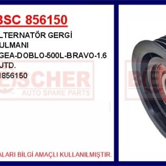 ALTERNATOR ( V KAYIS ) GERGI RULMANI FIAT EGEA 500L 500X BRAVO II 1.6 MJET 10> ALFA ROMEO GIULIETTA MITO 1.6 2.0 MJET 10> JEEP CHEROKEE 2.0 CRD 14>18 LANCIA DELTA III 1.6 2.0 MJET 08>14 SUZUKI VITARA 1.6 DDIS 14> SX-4 S-CROSS 1.6 DDIS 13>