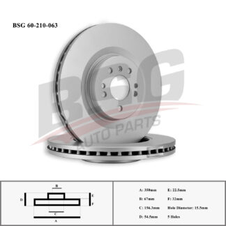 FREN DISKI ON W164-251 06-11
