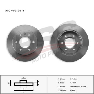 FREN DISKI ARKA W907-910 SPRINTER 18-