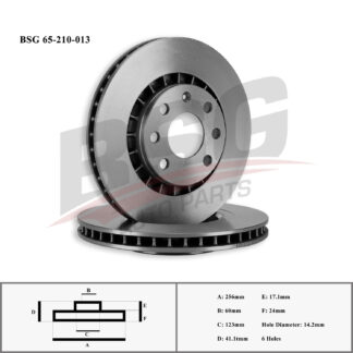 FREN DISKI ON ASTRA F VECTRA A-B 89-