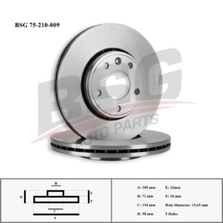 FREN DISKI ON 305MM TRAFIC VIVARO PRIMASTAR 01-
