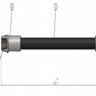 FREN HORTUMU ARKA 200 MM B.M 206 00-