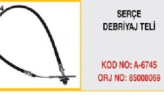 DEBRİYAJ TELİ SERCE
