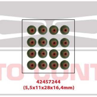 SUBAP KAPAK LASTİĞİ MEGANE I II III CLIO II III TRAFIC II LAGUNA I II KANGOO DUSTER LOGAN VIVARO K4M (1 TAKIM 16 ADETTİR)