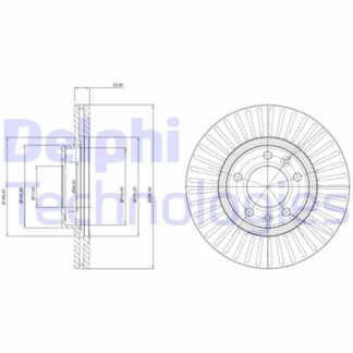 FREN DISKI ON 407 04> 508 10> 607 00> / XM 92>94 HAVALI 283mm