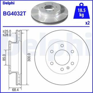 FREN DISKI GRESLENMIS ON SPRINTER 906 06> 907 910 18> CRAFTER 06>16
