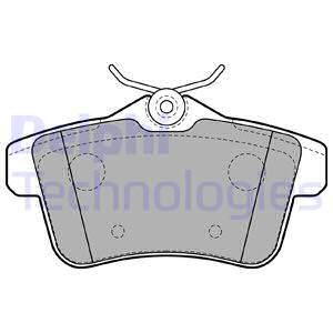 ARKA FREN BALATASI P308 RCZ C4 II DS4 P3008 P5008 P508 1,6GTI / 1,6HDI / 2,0HDI 07 / 10>