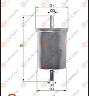 YAKIT FILTRESI TIRNAKLI ASTRA G CORSA C VECTRA B-C MERIVA A OMEGA B X12XE-X14XE-Z12XE-Z14XE-Z16XE-Z14XEP 98-