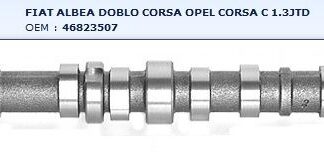 EKSANTRIK MILI EGZOZ DOBLO ALBEA 1.3 MTJ CORSA 1.3