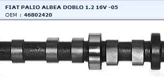 EKSANTRIK MILI EGZOZ DOBLO PALIO ALBEA 1.2 16V