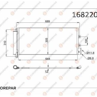 KLIMA RADYATORU LINEA 1.3JTD (1 SIRA ALB)
