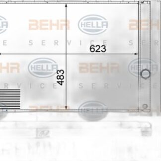 BHR CR 1682 000P E65-66 N52-53 SU RADYATÖRÜ