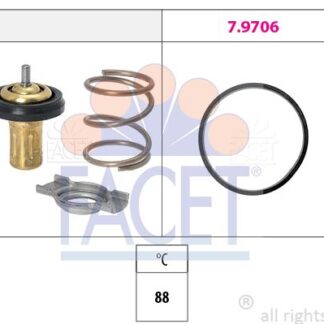 TERMOSTAT 88 °C EGEA 500L 500×1.6D JEEP RENEGADE 1.6 2.0 CRD JEEP GRAND CHEROKEE 2.0 CRD ALFA ROMEO GIULETTA 1.6 JTDM