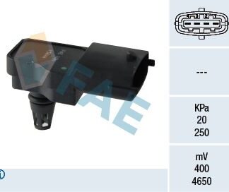 MAP SENSORU ASTRA J A14NET – A16LET – B14NET INSIGNIA A 09>17 A16LET ASTRA H – MERIVA A
