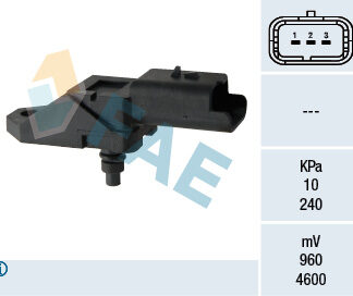 MAP SENSORU 207 307 3008 C4 FOCUS II C-MAX 1.6 HDI TDCI 02-11