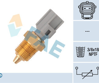MOTOR SICAKLIK SENSORU [TERMOSTAT KAPAGINA GELEN] ESCORT FIESTA FOCUS I MONDEO I II TRANSIT M-12 M-15 S40 II S60 I V50 JAGUAR S-TYPE II RANGE ROVER III MAZDA II 91-