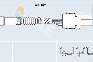 OKSIJEN SENSORU Z19DTL Z19DTH ASTRA H ZAFIRA B VECTRA C DUCATO IVECO DAILY 2,3JTD BOXER JUMPER DUCAT