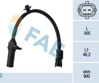 KRANK ACI SENSORU ACCENT BLUE 11 -> I20 12 -> I30 07 -> IX35 09 -> TUCSON 10 -> CEED 07 -> VENGA 10-19 SPORTAGE 10-15 SOUL 09-14 RIO 11-17