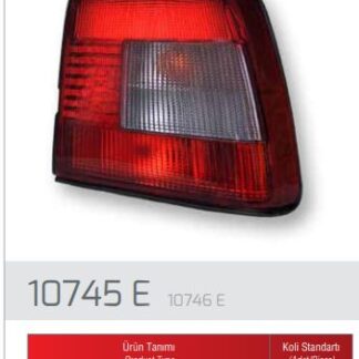 STOP LAMBASI SAG TEMPRA