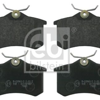 ARKA FREN BALATASI MEGANE II A3 GOLF PASSAT II,III,IV VENTO JETTA II OCTAVIA CORDOBA IBIZA TOLEDO P405 (I II) / (YUKSEKLIK: 52,9 MM, UZUNLUK: 87 MM, KALINLIK: 17 MM)