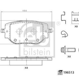 FREN BALATASI ARKA SCUDO V JUMPY III EXPERT ZAFIRA VIVARO C 10-