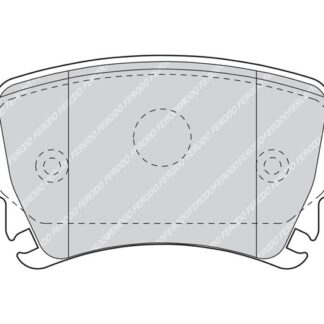 ARKA FREN BALATASI A3 TUM MODELLER 05 / 03> A4 PASSAT 1,6FSI / 1,9TDI / 2,0TDI 95>16