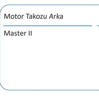 MOTOR TAKOZU ARKA ALT MASTER II MOVANO 1,9DTI 2,5DTI 2,5CDTI 3,0DTI