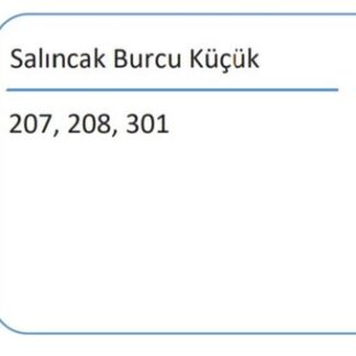 SALINCAK BURCU (ARKA) P207 06> 208 C3 PICASSO 10>