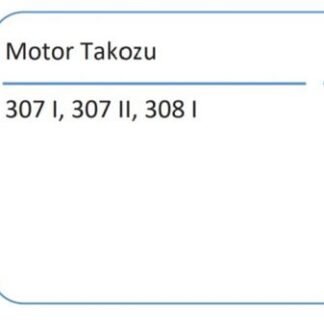 MOTOR TAKOZU (YAGLI) SAG UST P307 C4 TU5JP4 (1,6 16V) MA SANZIMAN