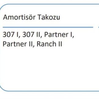 AMORTISOR TAKOZU ON P307 C4 C4 PICASSO 04 BERLINGO III PARTNER TEPE 06>C4 II DS4 P308 1,6 / 2,0
