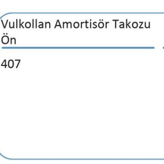 AMORTİSÖR TABLASI TAKOZU ÖN PEUGEOT 407