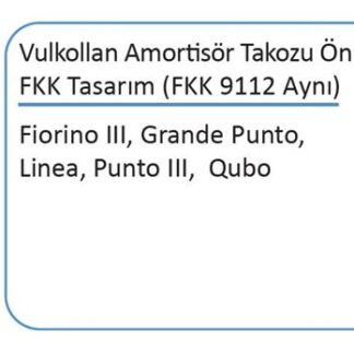AMORTİSÖR TABLASI TAKOZU ÖN GÖZENEKLI GRANDE PUNTO LINEA