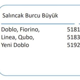 SALINCAK BURCU BUYUK DOBLO 2010>
