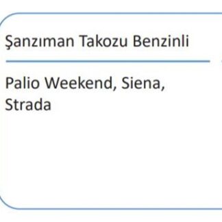 ŞANZIMAN TAKOZU PALIO SIENA 1.2