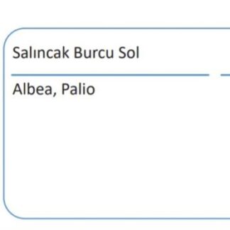 SALINCAK BURCU SOL PALIO ALBEA