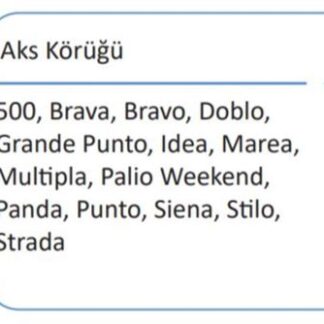 AKS KORUGU IC F500 BRAVA BRAVO DOBLO GRANDE PUNTO IDEA MAREA MULTIPLA PALIO PANDA PUNTO EVO STILO ST