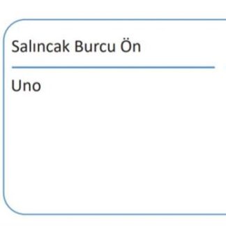 SALINCAK BURCU ON PUNTO UNO