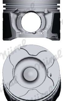 PİSTON+SEGMAN 84.00 mm 116PS-125PS X22DTH-Y22DTH-Y22DTR ASTRA G ZAFIRA A VECTRA B-C 99-04