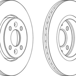 FREN DİSKİ ÖN TAKIM BÜYÜK BOY 280MM MEGAN-II/CLIO V/LODGY/DOKKER II/SCENIC II/LAGUNA I 03-