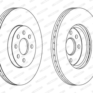 FREN DISKI ON CORSA C COMBO C MERIVA A Z14XE Z16XE Z13DTJ Y17DTL 01-