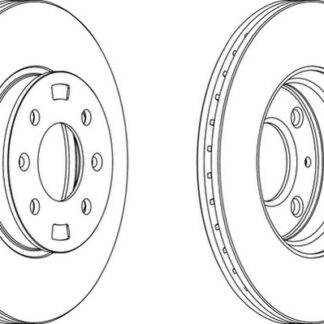 ON FREN DISKI TAKIM ACCENT ERA 06-11 RIO 05-11 I20 08-12 256×4