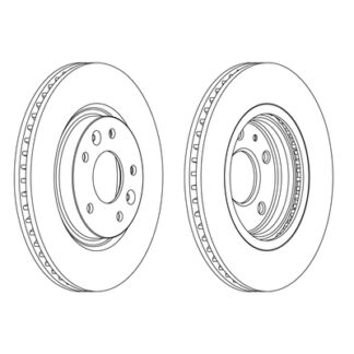 FREN DİSKİ ÖN TAKIM 296 mm KADJAR/QASHQAI 13-