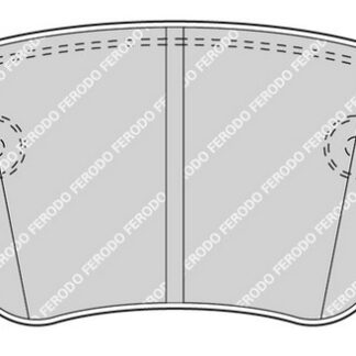 FREN BALATASI ARKA CADDY-SHARAN-A1-Q3 15-