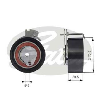 EKSANTRIK GERGI RULMANI P206 207 307 1.6 16V (00 ) PARTNER 1.6 (08 ) C2 C3 C4 1.6 16V BERLINGO 1.6